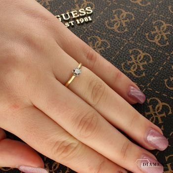 Pierścionek złoty DIAMENT zaręczynowy diament R35222TT.jpg